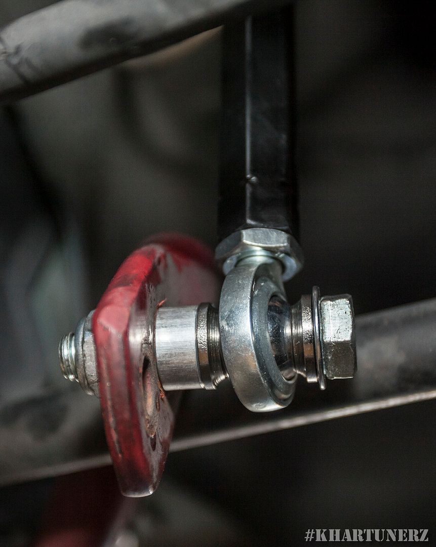 Enthuspec adjustable front endlinks and solid aluminium diff mounts